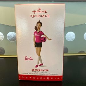 Barbie Soccer Player Ornament